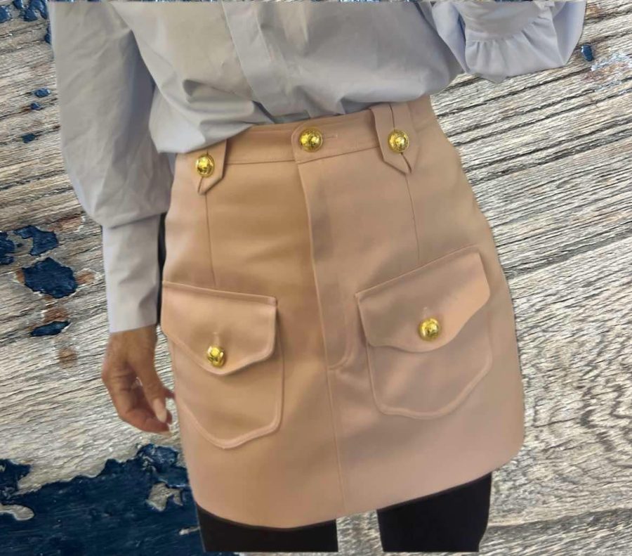 Signé skirt dusty rose