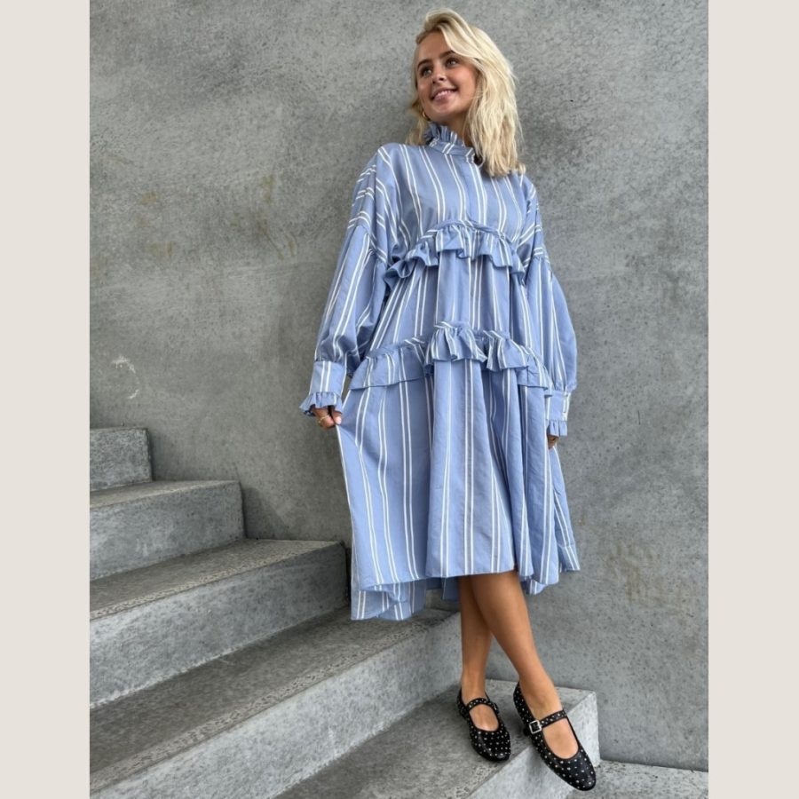Stories from the atelier star dress blue - Image 2