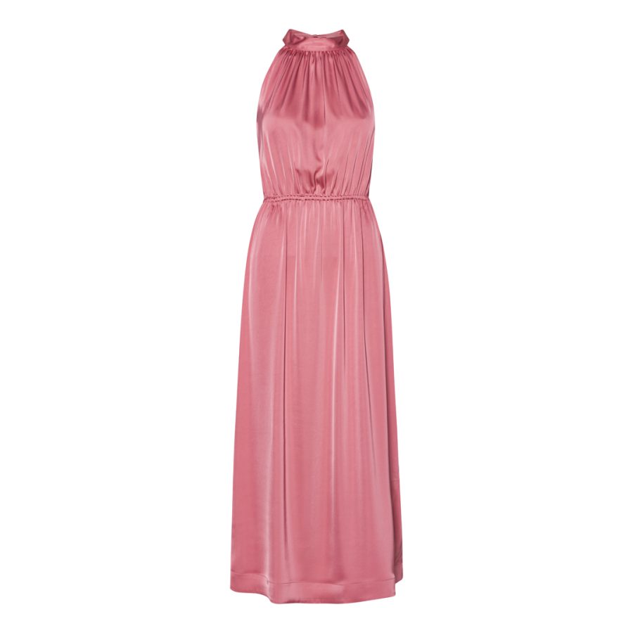 Karmamia lulu dress semi rich velvet pink