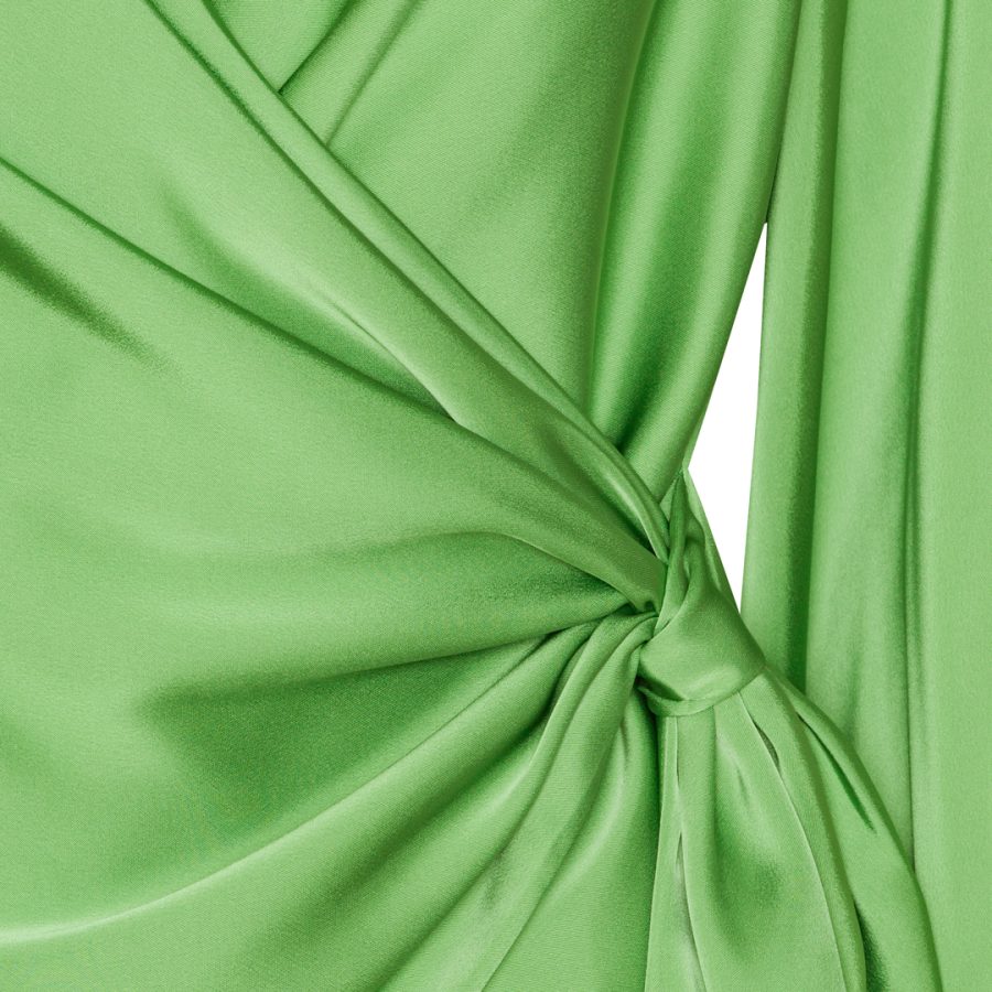 Karmamia ines blouse semi rich pistachio green - Image 3
