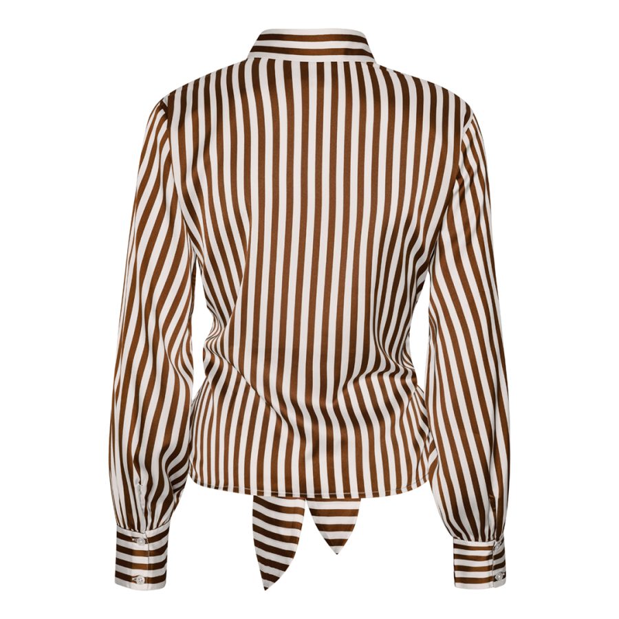 Karmamia lee shirt toffee stripe - Image 2