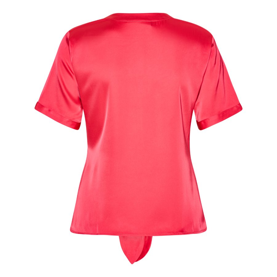 Karmamia blair blouse short semi rich deep pink - Image 2