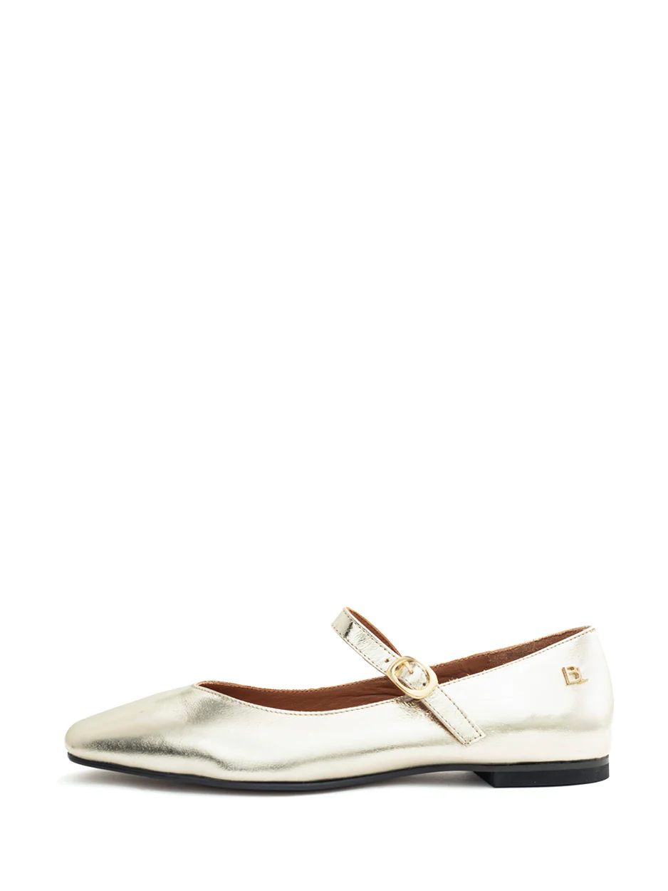 Babouche lydia ballerina gold