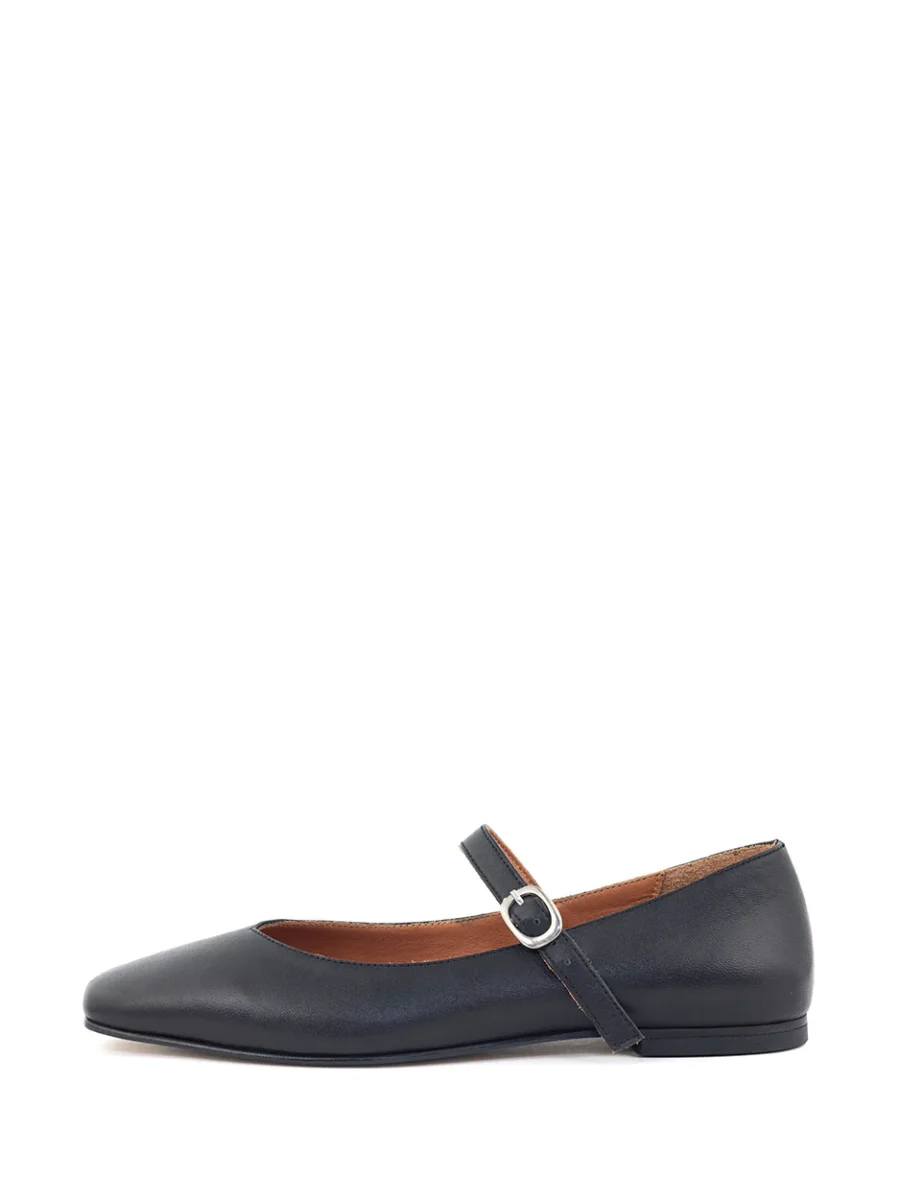 Babouche lydia ballerina black