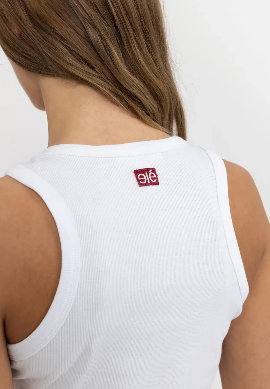 Èsme studios tank top white - Image 5