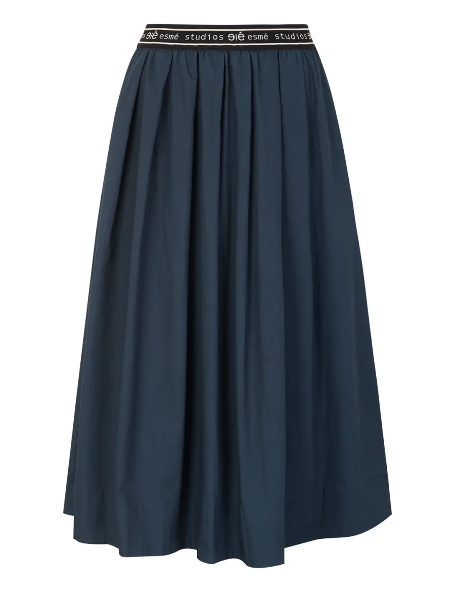 Èsme studios calla skirt dark sapphire