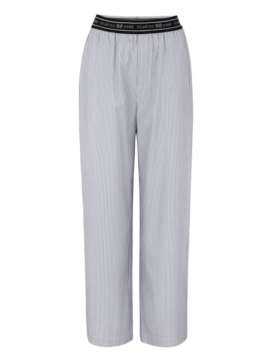 Èsme studios ruby pants blue stripe