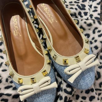 Babouche melike ballerina light blue