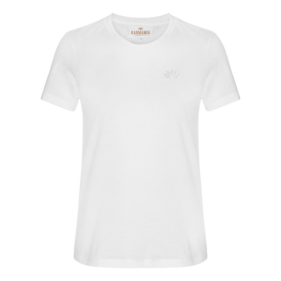 Karmamia nora tee white