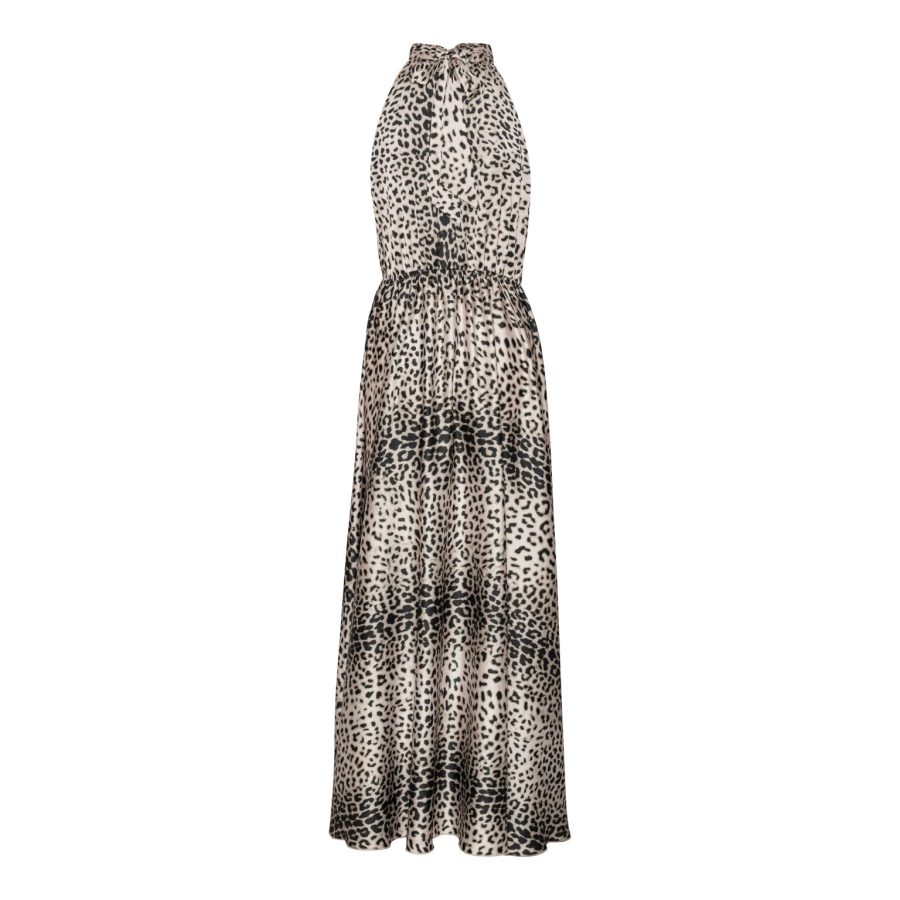 Karmamia ava maxi dress nude leopard - Image 2