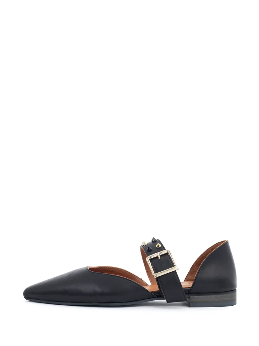 Babouche fara ballerina black