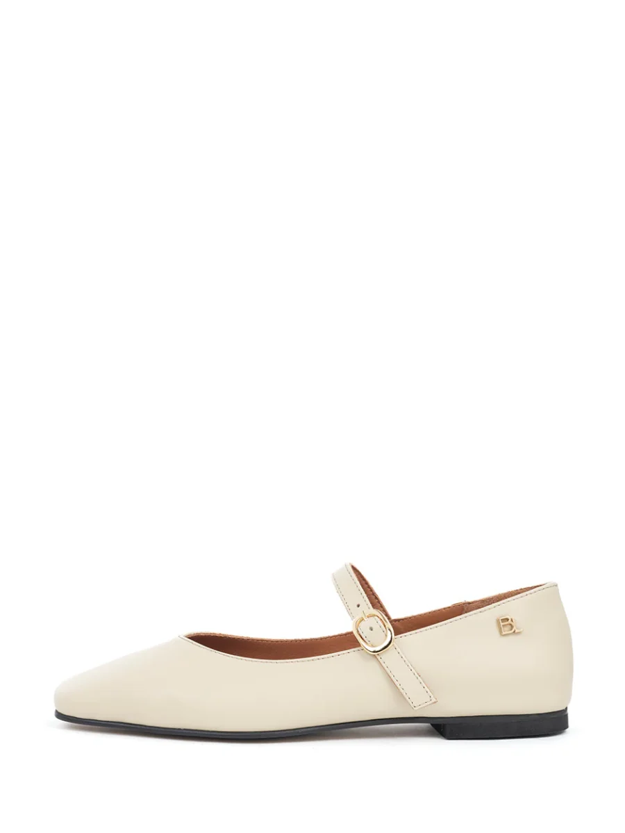 Babouche lydia ballerina off white