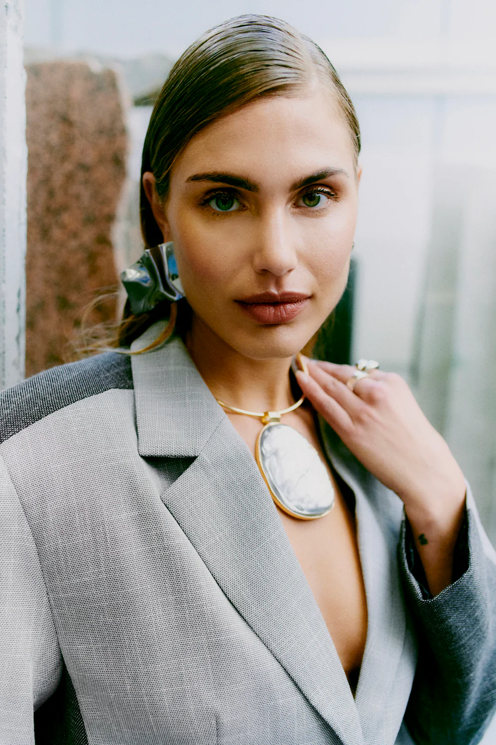 Copenhagen muse tonnie blazer alloy black - Image 5