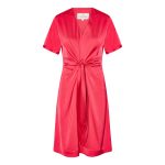 Karmamia blair dress short semi rich deep pink