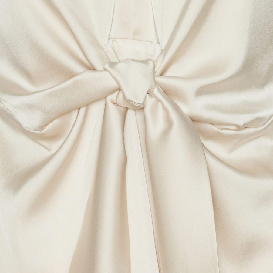 Karmamia blair blouse short semi rich porcelain - Image 3