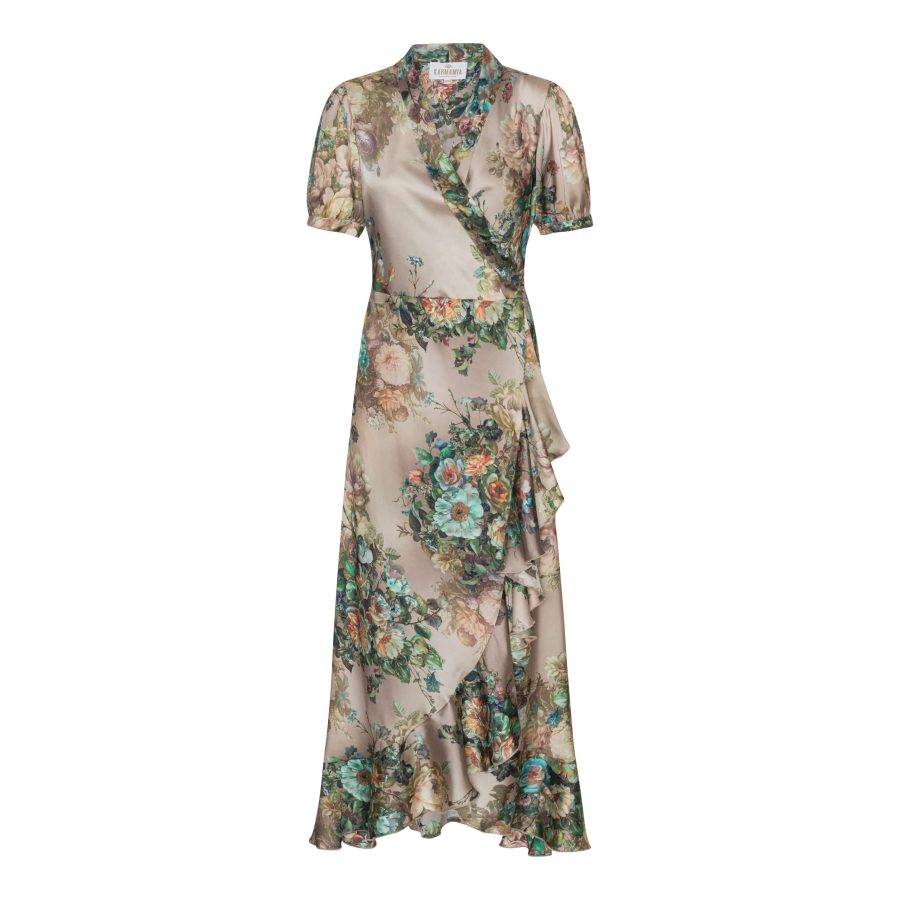 Karmamia iris dress daisy mocha