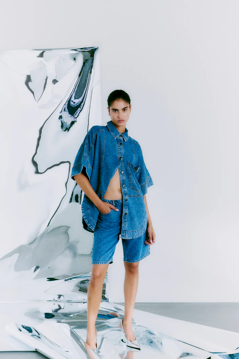 Copenhagen muse jeycce shorts blue - Billede 5