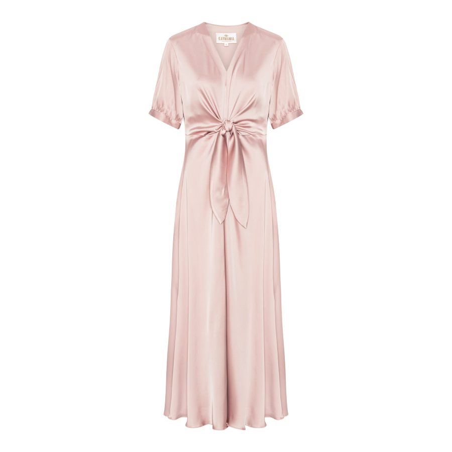 Karmamia faye dress semi rich blush