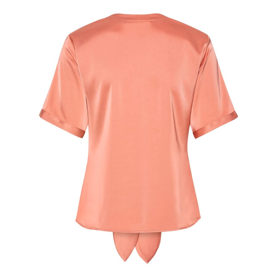 Karmamia blair blouse short semi rich peach - Image 2