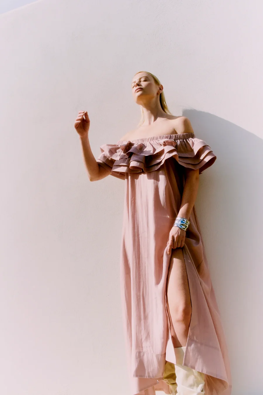 Copenhagen muse molly dress fawn - Image 9