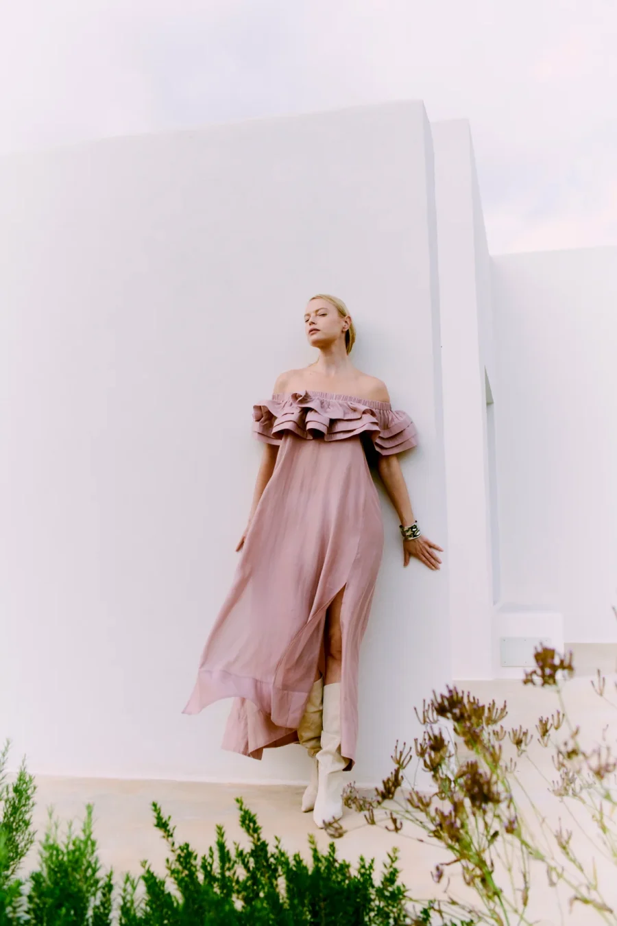 Copenhagen muse molly dress fawn - Image 8