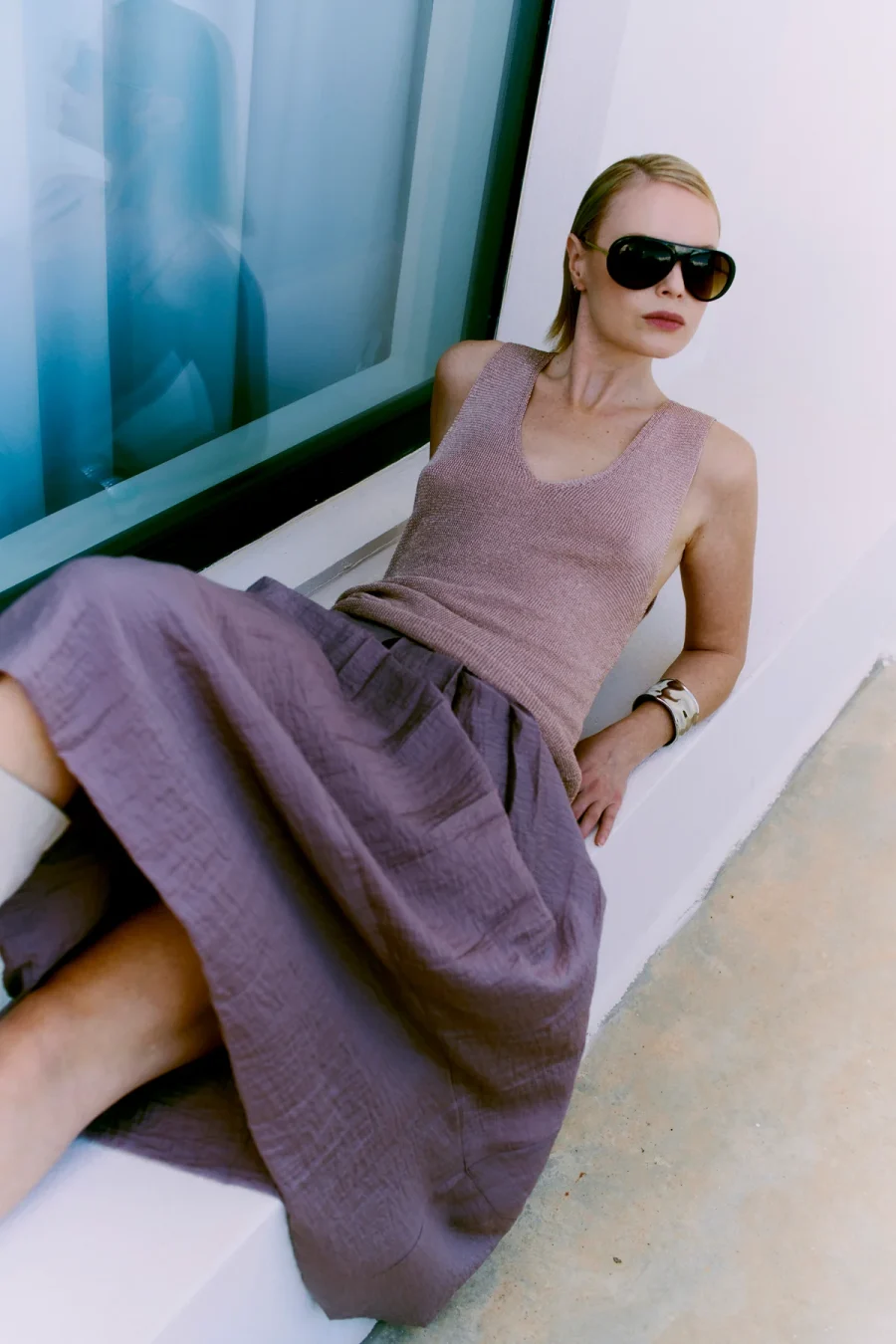 Copenhagen muse cole skirt fawn - Image 5