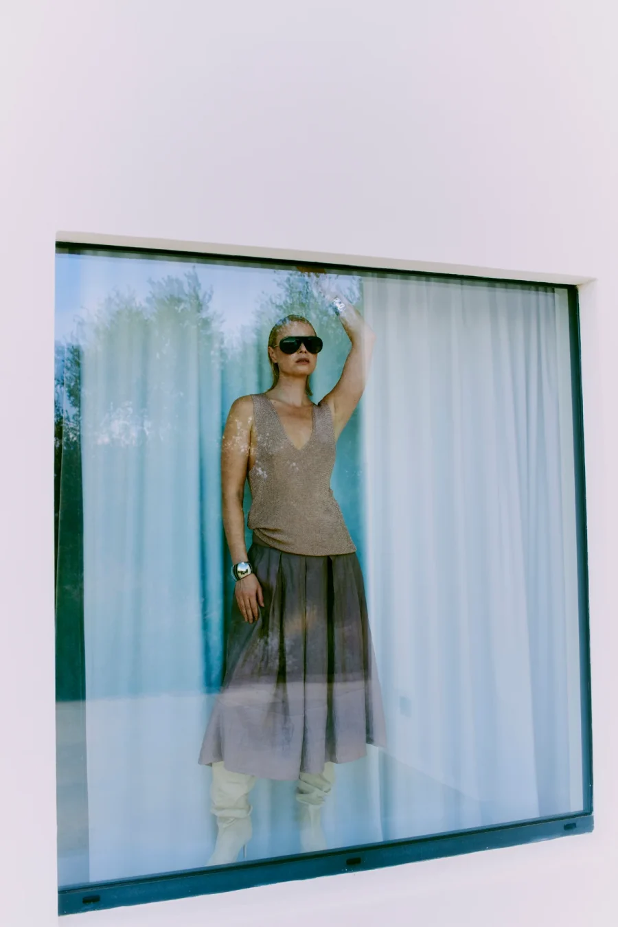 Copenhagen muse cole skirt fawn - Image 6
