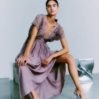 Copenhagen muse cole dress fawn