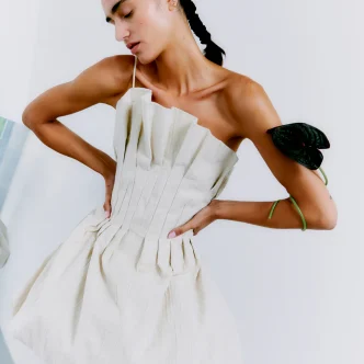 Copenhagen muse brinda dress jet stream