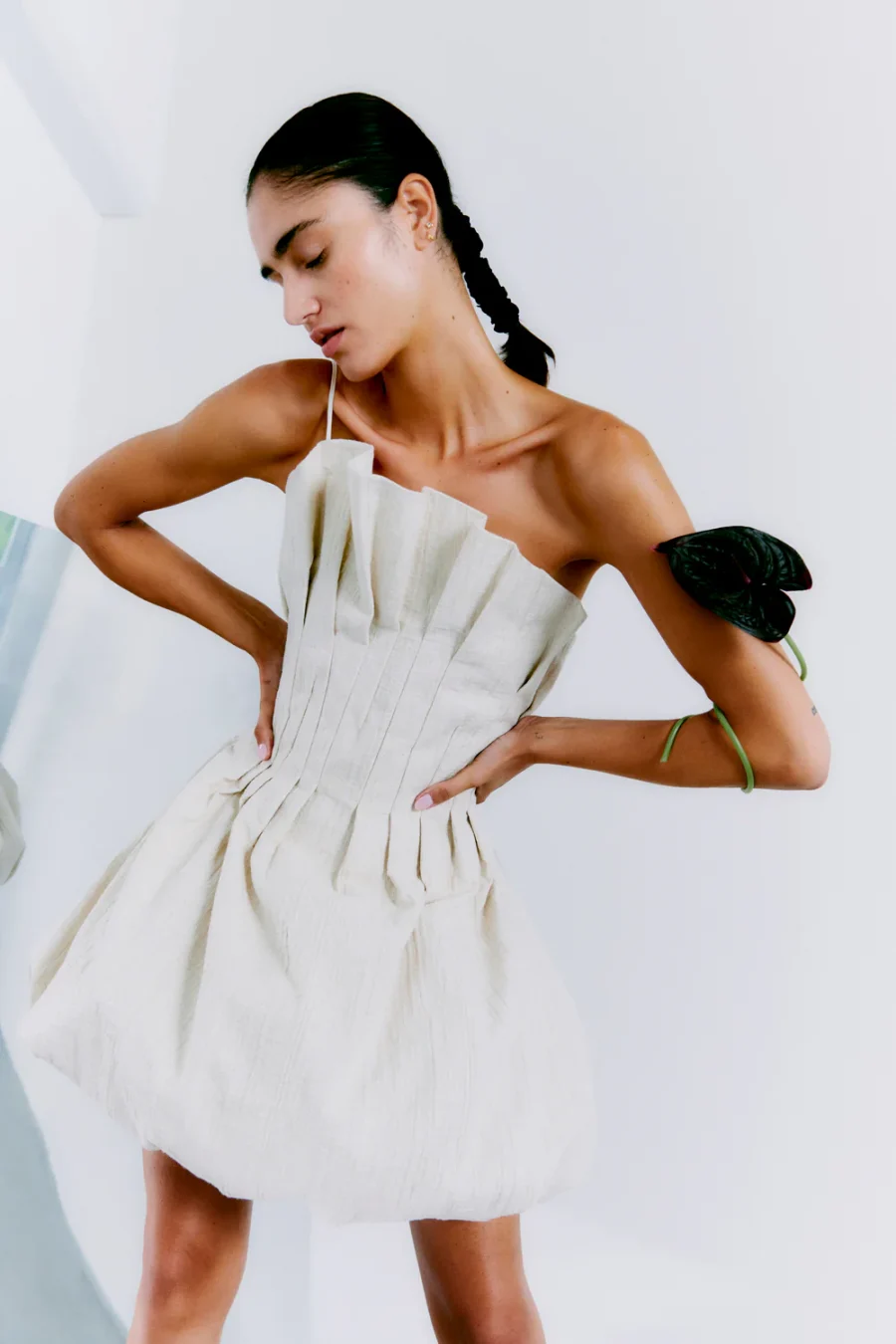 Copenhagen muse brinda dress jet stream