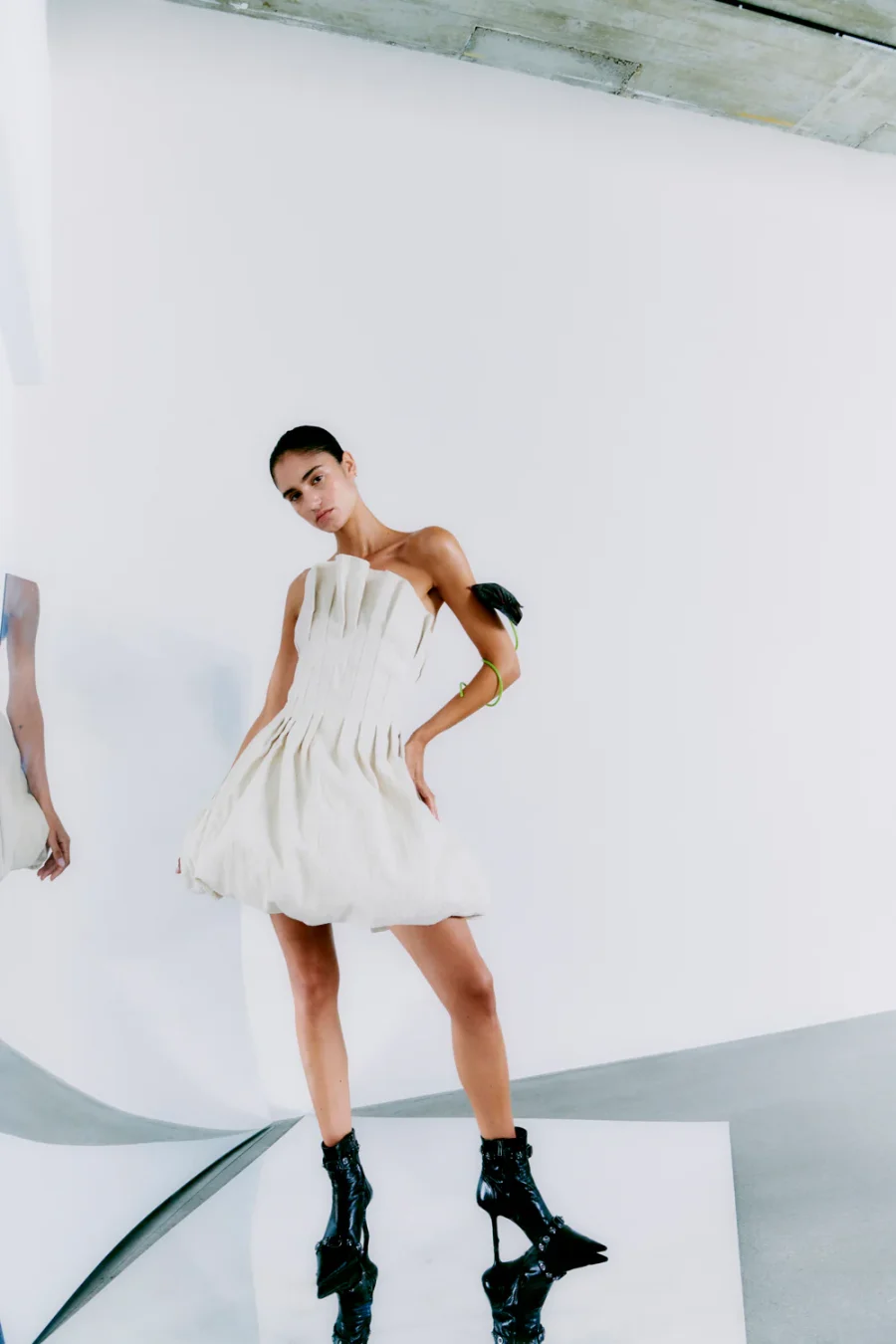 Copenhagen muse brinda dress jet stream - Image 6