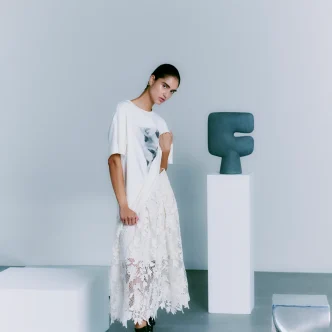 Copenhagen muse larah skirt jet stream