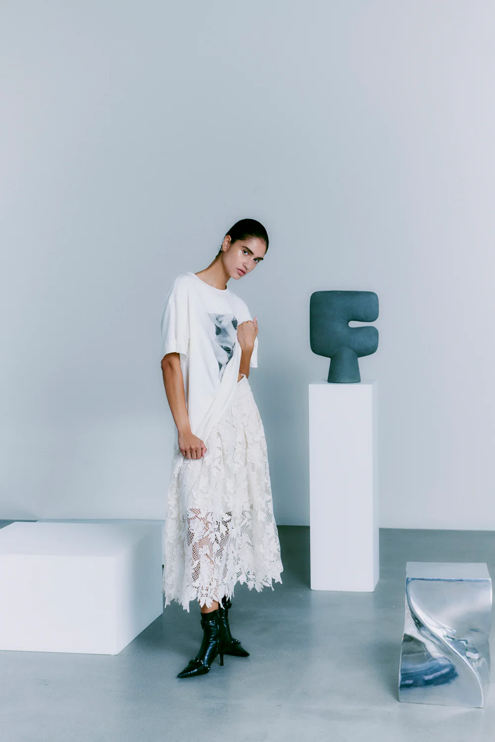 Copenhagen muse larah skirt jet stream