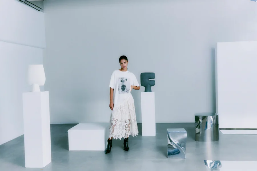Copenhagen muse larah skirt jet stream - Image 6
