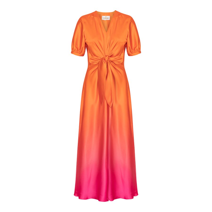 Karmamia faye dress semi gradient punch