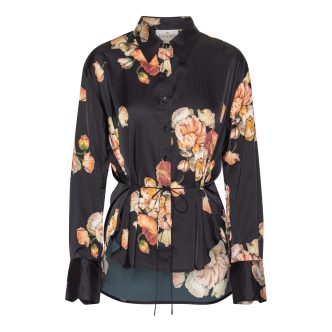 Karmamia edie shirt poppy bouquet