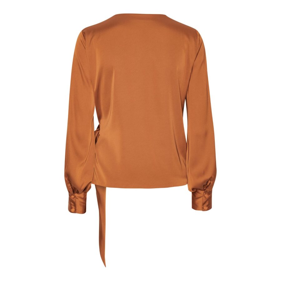 Karmamia ines blouse semi rich copper - Billede 2