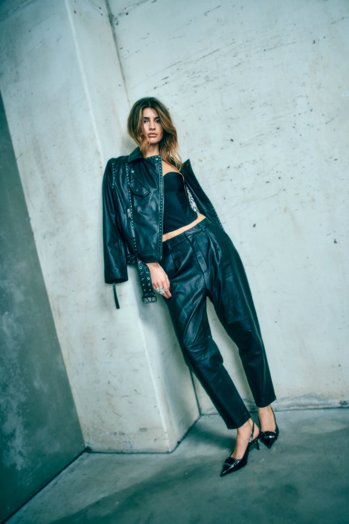 Copenhagen muse royal leather pants - Billede 5