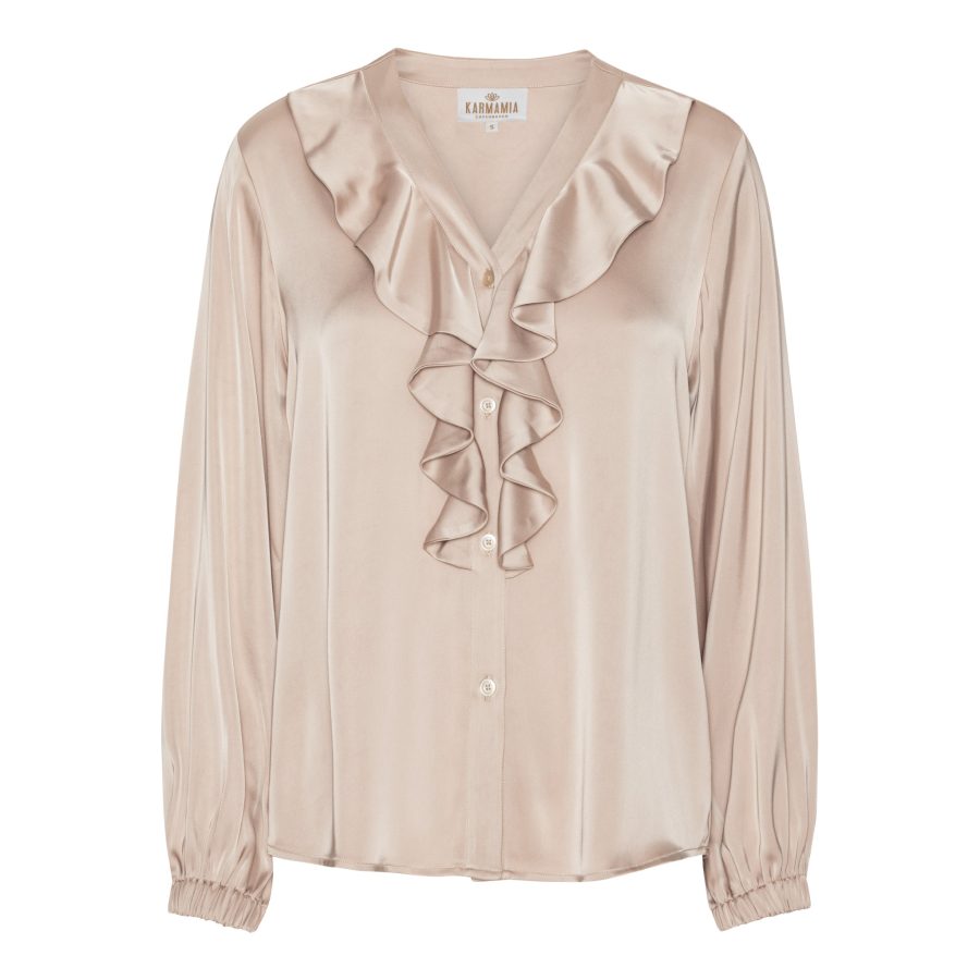Karmamia sophia blouse semi rich shell