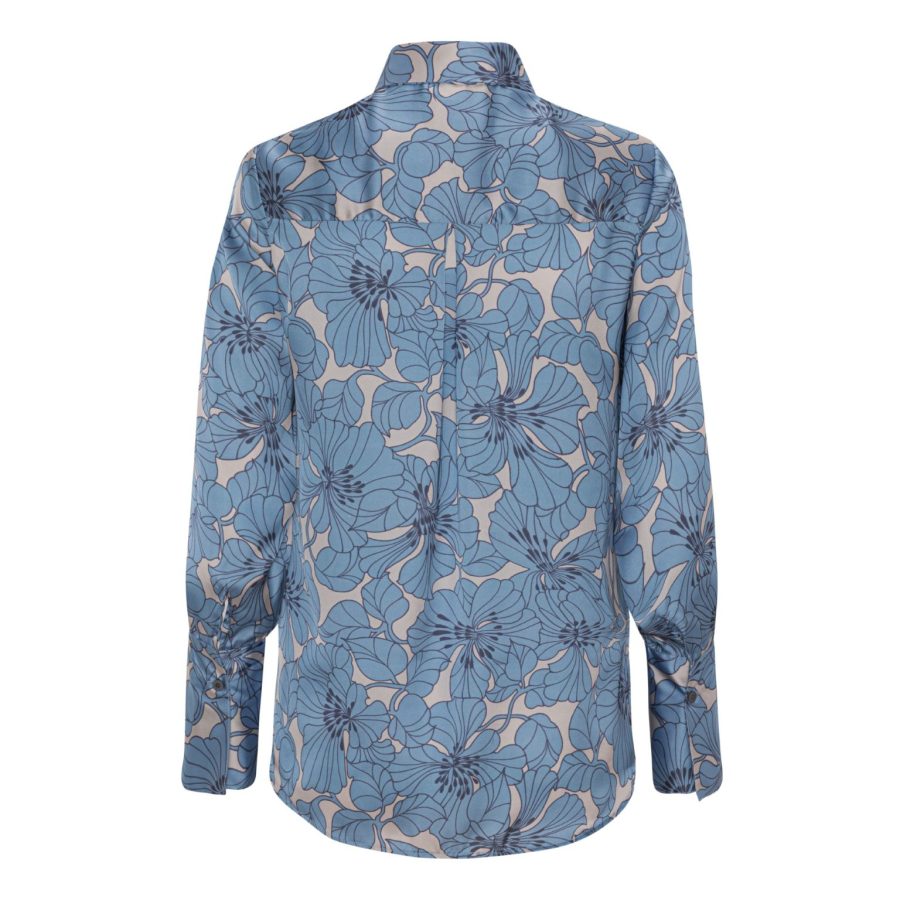 Karmamia zoe shirt gardenia sky - Image 2