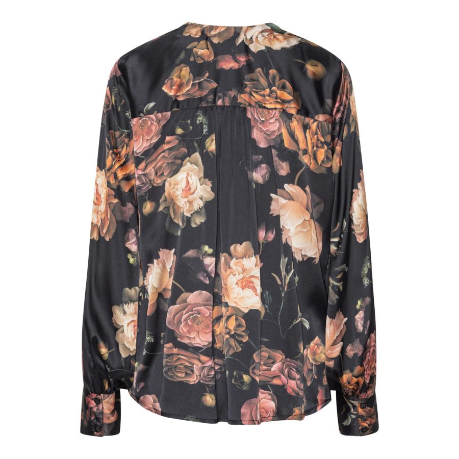 Karmamia amelia shirt scarlett flower - Billede 2