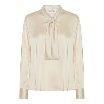 Karmamia audrey blouse semi rich porcelain