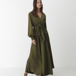 Karmamia savannah skirt semi rich olive - Billede 4