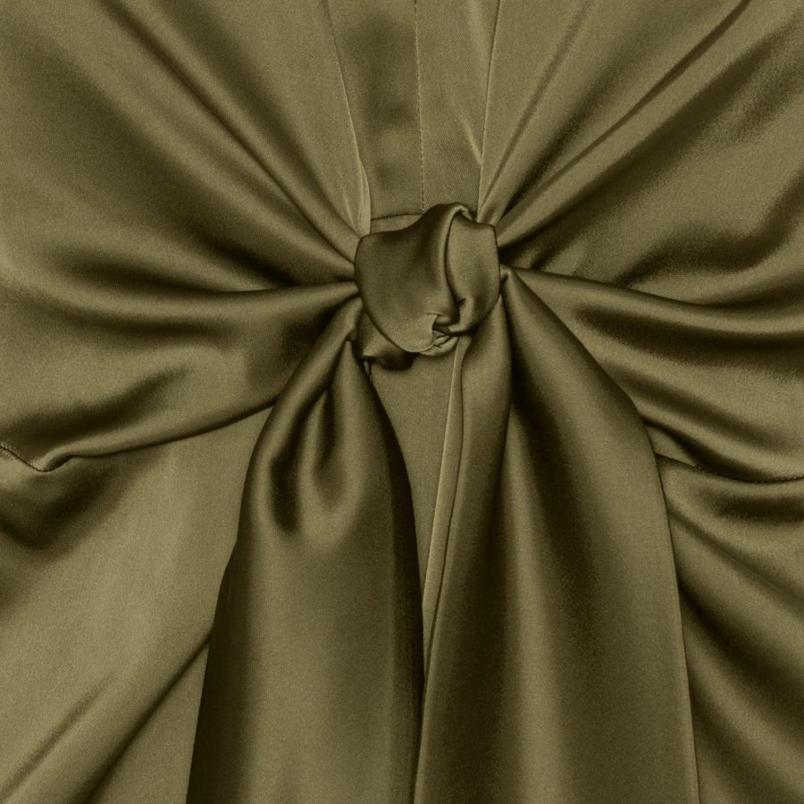 Karmamia blair blouse semi rich olive - Billede 3
