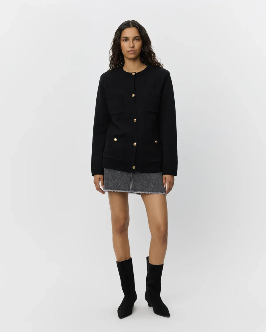 Sofie schnoor clairesw cardigan black - Billede 5