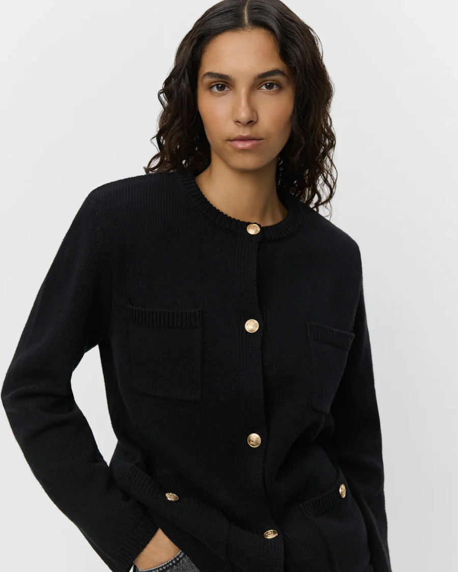 Sofie schnoor clairesw cardigan black - Billede 4