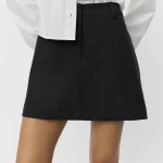 Sofie schnoor dianasw skirt grey - Billede 8