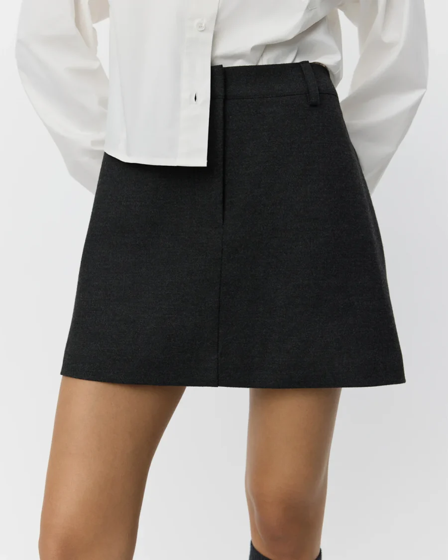 Sofie schnoor dianasw skirt grey - Billede 8