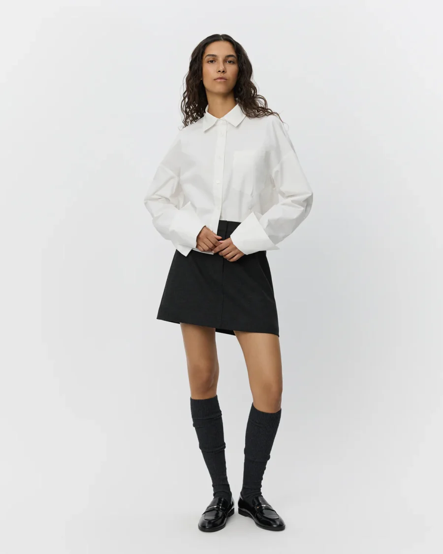 Sofie schnoor dianasw skirt grey - Billede 4
