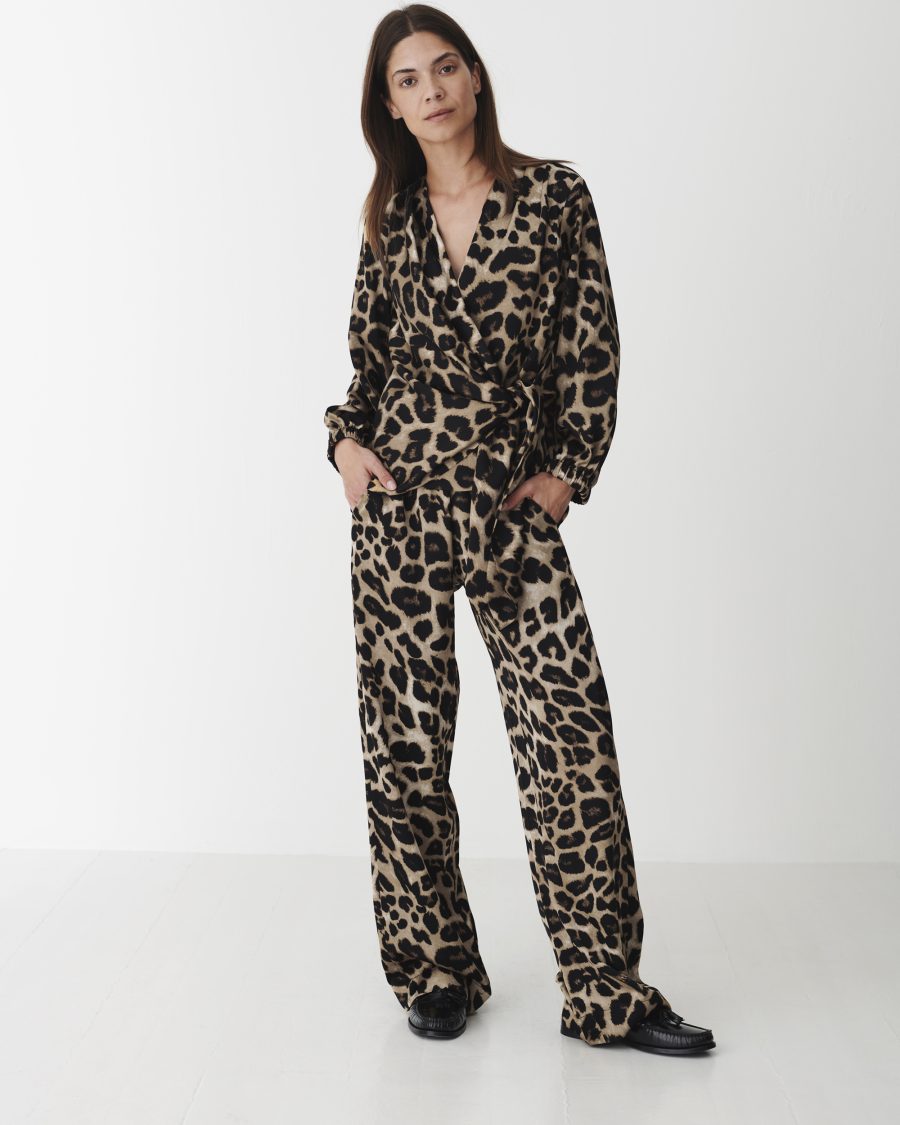 Karmamia lou pants hammered leopard - Billede 2